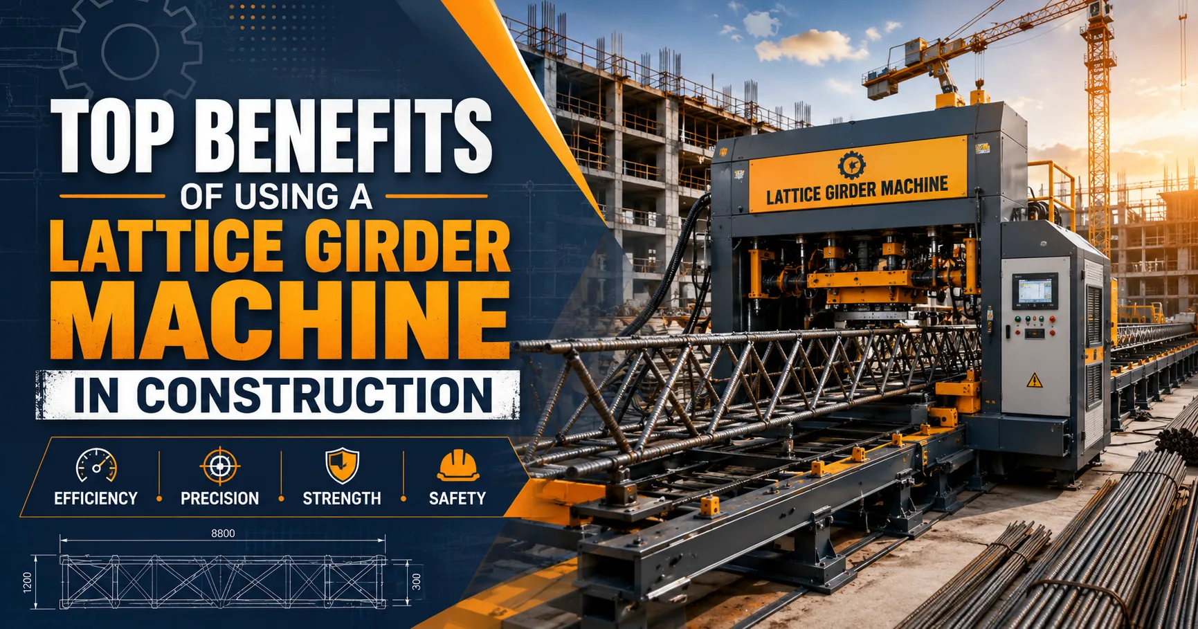 Top Benefits of Using a Lattice Girder Machine in Construction