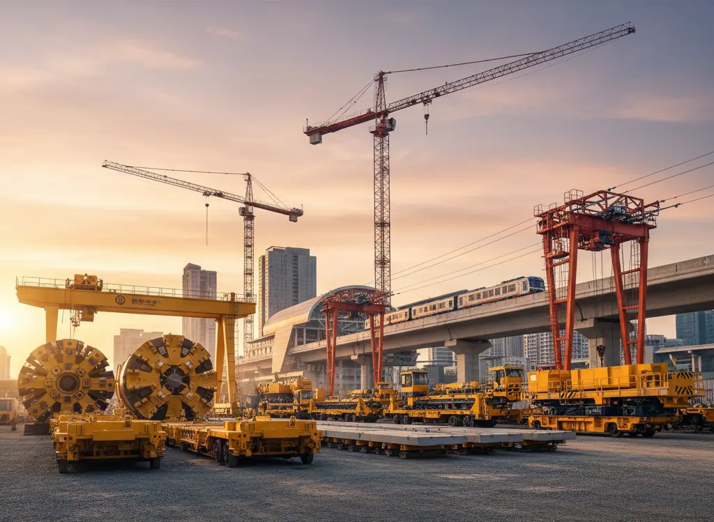 Metro Rail Construction Equipment Solutions for Efficient Projects