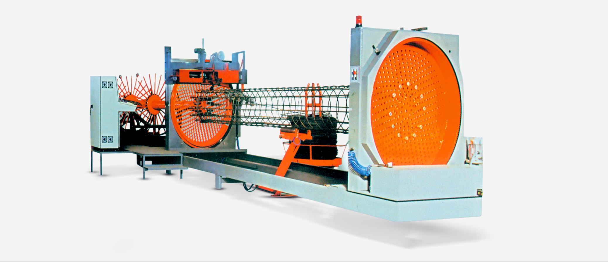 CNC Pile Cage Making Machine